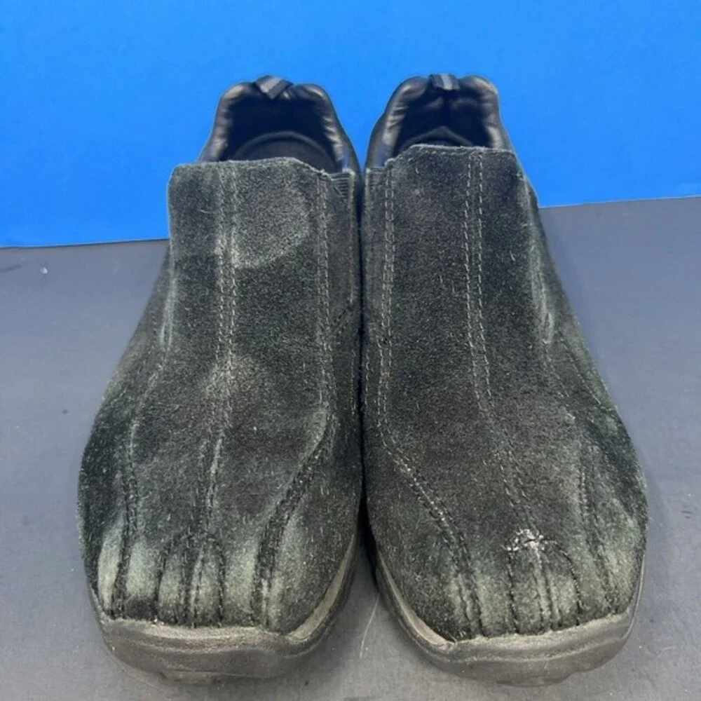 Columbia‎ Vesey Suede Hiking Outdoor Slip On Shoes Women's Size 6.5 Black Trail